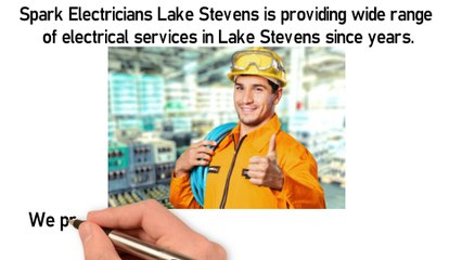 Electrician Lake Stevens - Affordable Electric Service