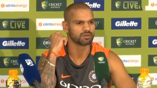India VS Australia 1st T20: Shikhar Dhawan Blames this thing for defeat | Oneindia News