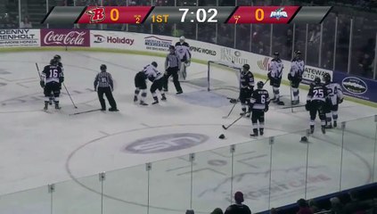 ECHL Idaho Steelheads 3 at Rapid City Rush 0