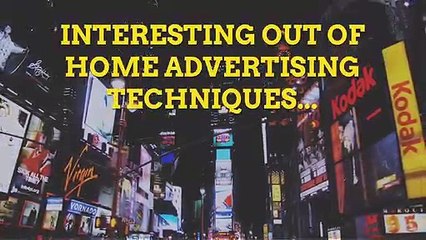 Amazing facts and techniques of outdoor marketing!
