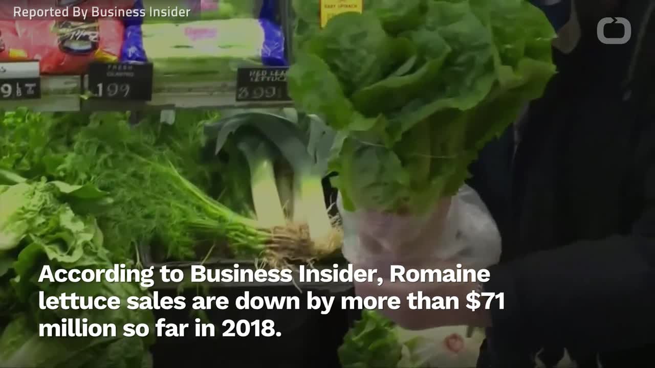 Romaine Lettuce Sales Down Over $71 million In 2018