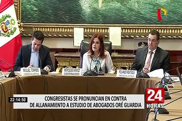 Supuesto allanamiento a estudio Oré Guardia genera polémica