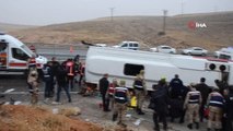 Malatya'da Cenaze Taşıyan Minibüs Devrildi: 4 Ölü, 15 Yaralı
