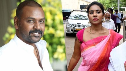 ராகவா லாரன்ஸிற்கு ஐஸ் வைத்த ஸ்ரீ ரெட்டி.. வீடியோ