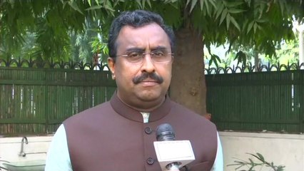 Ram Madhav का आरोप, J&K में Pakistan के निर्देश से PDP-NC बनाती सरकार | वनइंडिया हिन्दी