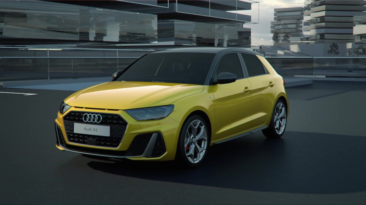 Audi A1 Sportback Infotainment /Connectivity + LED-Scheinwerfer (Animation)