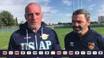 LES INTERVIEWS AVANT USAP CASTRES