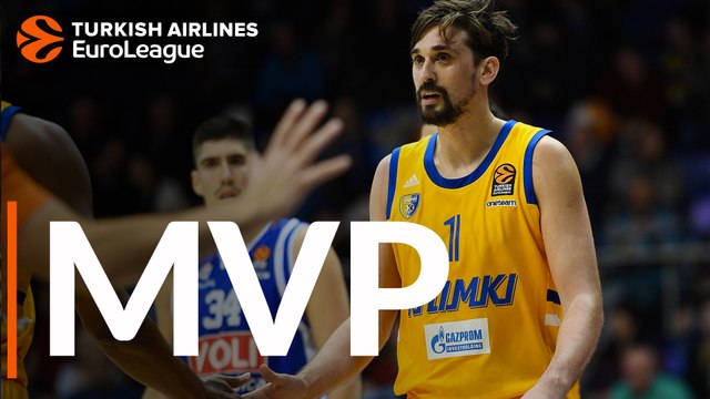 Turkish Airlines EuroLeague Regular Season Round 8 MVP: Alexey Shved, Khimki Moscow region