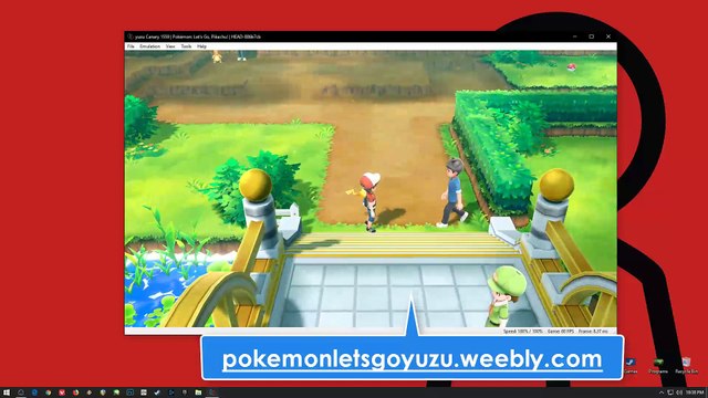 Descargar Pokémon Let's Go Pikachu para WIN10 PC Yuzu Emulador