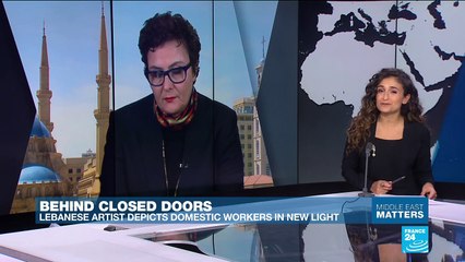 Behind closed doors: Lebanese artist Chaza Charafeddine sheds light on domestic workers' plight