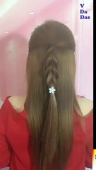 Pull Through Half Braided Ponytail | Vdadas