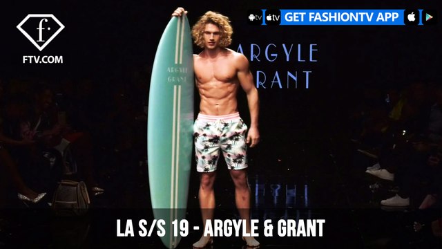Los Angeles Fashion Week S/S 19 - Art Hearts Fashion - Argyle & Grant | FashionTV | FTV