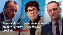 Qui sont les 3 candidats pour succéder à Angela Merkel ?