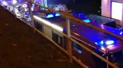 Incendie à Jemeppe: l'intervention des pompiers