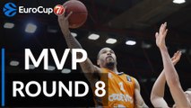 7DAYS EuroCup Regular Season Round 8 MVP: Justin Cobbs, Cedevita Zagreb
