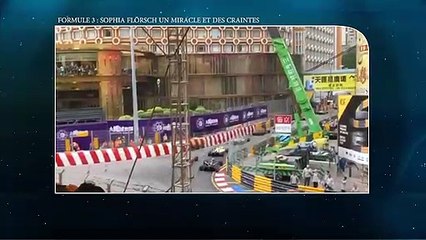 Formule 3: Sophia Florsch un miracle et des craintes après un grave accident