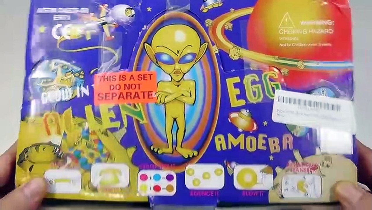 Cutting Open 1000 Degree Wire Mesh Squishy Slime Ball Learn Colors Slime Alien Toy