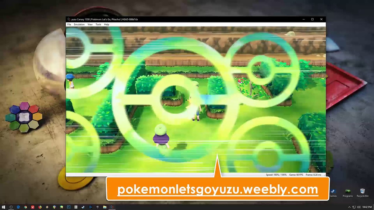 Pokémon Let's Go Pikachu & Let's Go Eevee Gameplay YUZU Emulator (DOWNLOAD)