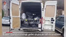 Report TV - Furgoni me 580 kg kanabis në Qafë-Thanë, policia: Tetë të arrestuar, një në kërkim