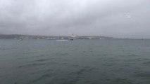 Dünyanın En Büyük İnşaat Gemisi İstanbul Boğazı'ndan Geçiyor - İstanbul