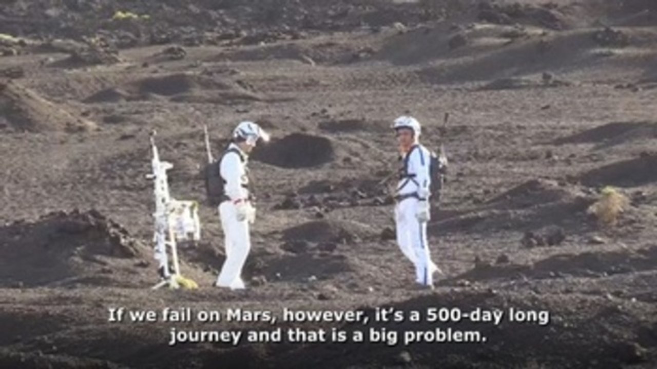 ESA scientists, astronauts test robots, moonwalkers for future lunar mission