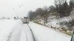 Il croise un chameau sur une autoroute en pleine tempête de neige aux Etats-Unis