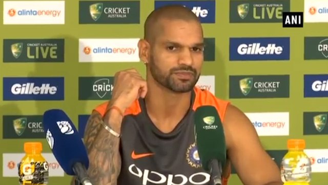 India vs Australia 1st T20I : Shikhar Dhawan Says Poor Fielding Is Reason To India's Narrow Loss