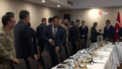 Bakan Soylu’dan Sınır Güvenliği Toplantısı