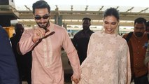 Deepika Padukone - Ranveer Singh leaves for Mumbai | FilmiBeat
