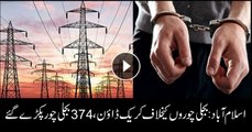 Crackdown against electricity theft in Islamabad