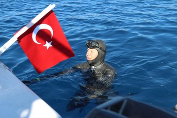 Salda Gölü'nde Yeni Rekor Denemesi