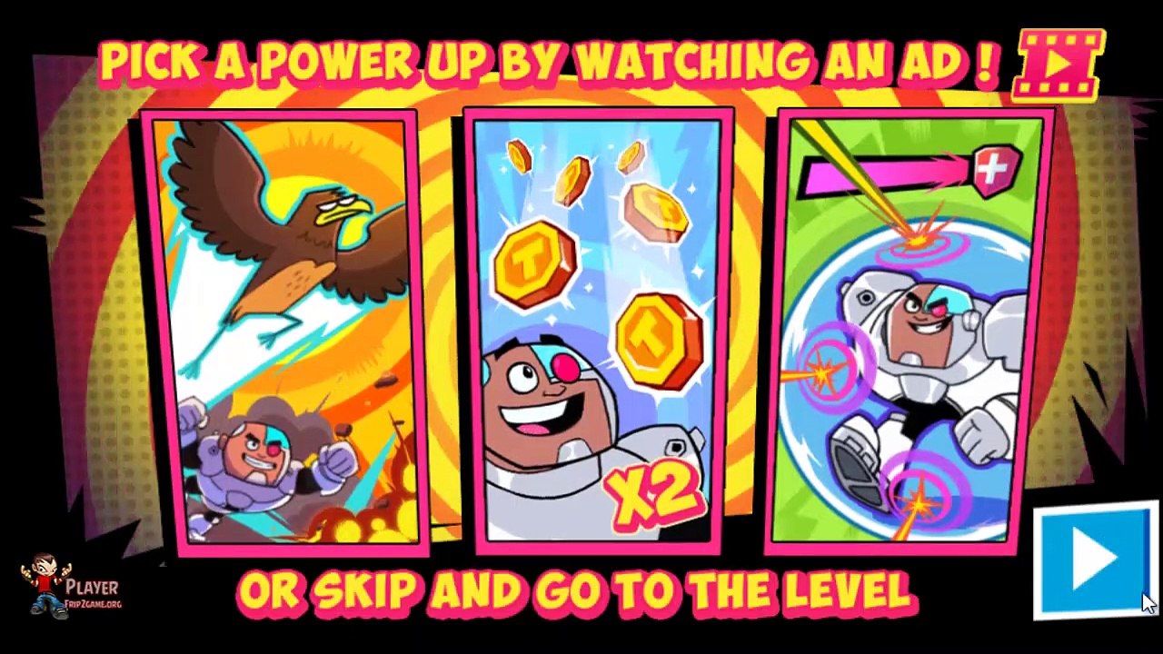 Teen Titans Go! Game Rescue Of Titans (Cartoon Network Games) Unlocked Beast Boy