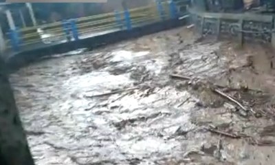 Hujan Deras, Sejumlah Sungai di Bandung Meluap