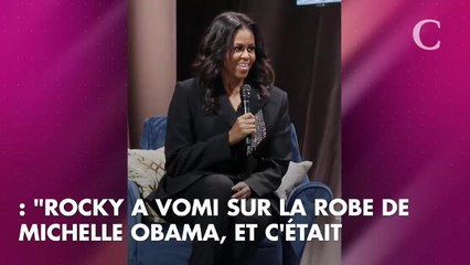 "Le moment le plus humiliant de ma vie" : le jour où le fils de Mariah Carey a vomi sur la robe de Michelle Obama