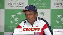 Noah «Tsonga m'a vraiment surpris» - Tennis - Coupe Davis