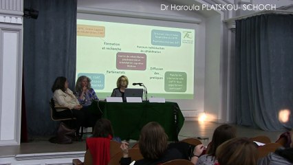 Présentation de la plateforme  intersectorielle de réhabilitation psycho sociale et remédiation cognitive du CHTR - Dr Haroula Platskou-Schoch