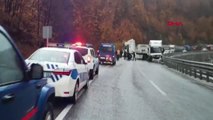 Bursa Kaza Sonrası Bursa-Ankara Karayolu Trafiğe Kapandı