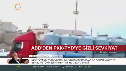 ABD'den PKK/PYD'ye gizli sevkiyat