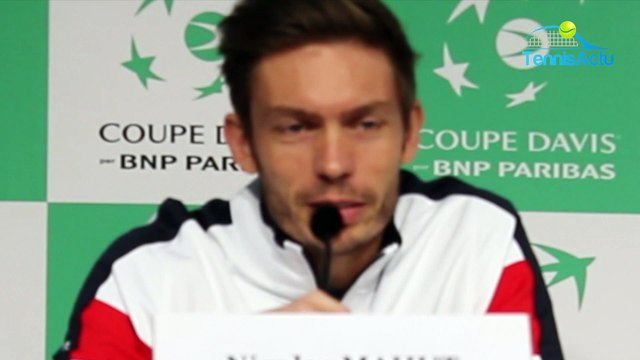 Coupe Davis 2018 - France-Croatie - Nicolas Mahut : Un privilège, une fierté de jouer cette finale de Coupe Davis