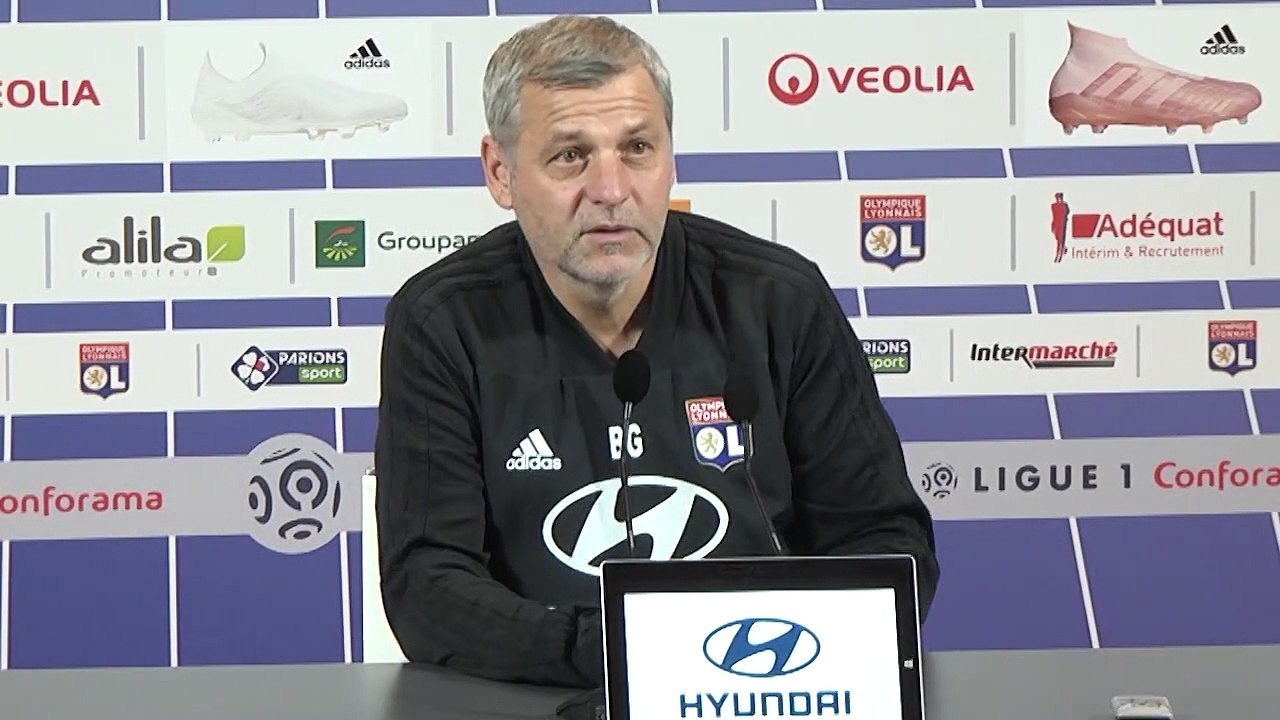 OL : Bruno Genesio regrette l'absence des supporters de l'ASSE