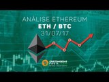 Análise Ethereum [ETH/BTC] - 31/07/2017
