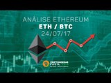  Análise Ethereum [ETH/BTC] - 24/07/2017