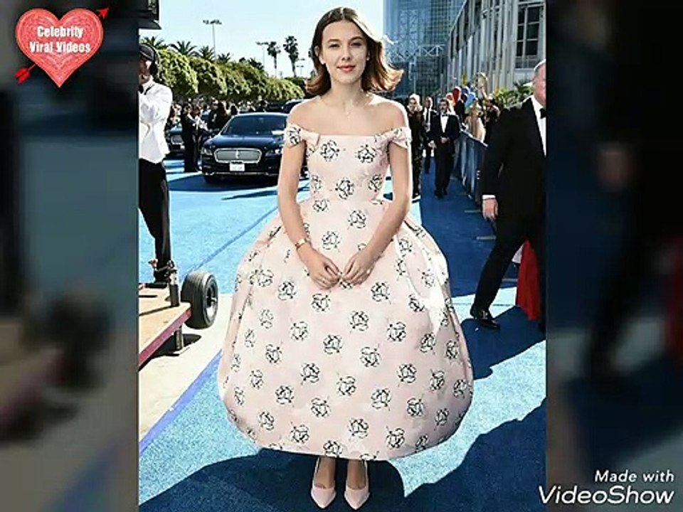 Millie Bobby Brown at Emmy Awards 2018