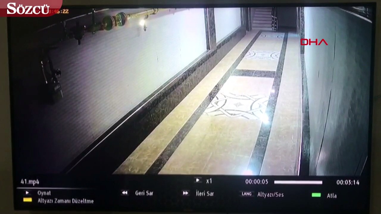 Değerli bir eşya bulamayınca altın kaplamalı muslukları çaldılar