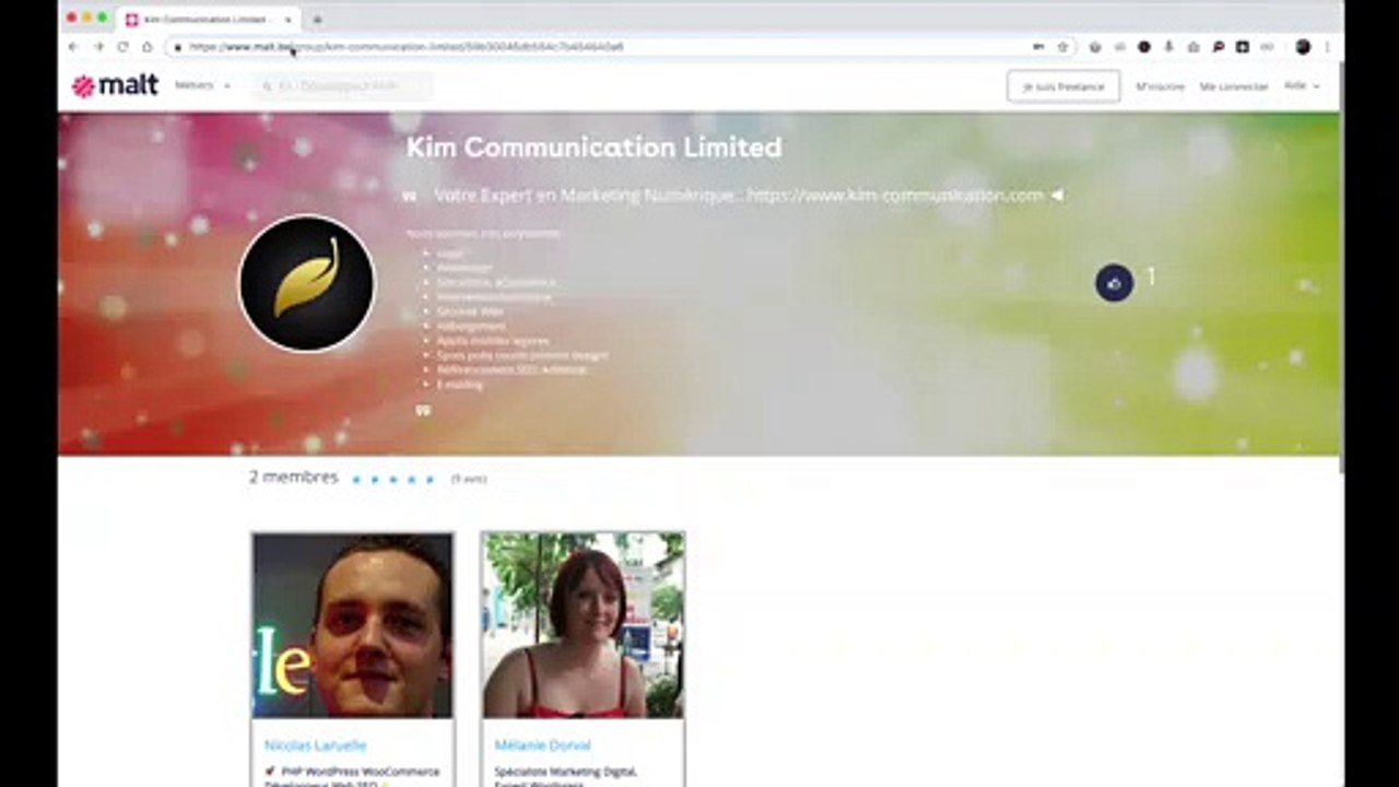 Avis sur l'agence Kim Communication - En 2 minutes - La preuve, ce n'est pas une arnaque !  :-)