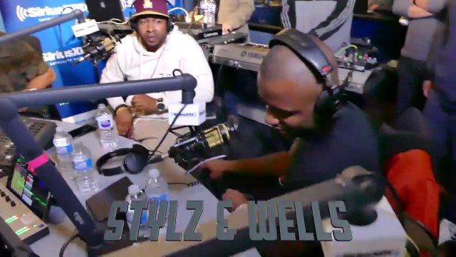 Styliztik Jones & J Wells Stylz & Wells Freestyle @ Shade 45 The Wake Up Show with Sway & King Tech, 04-19-2018 Pt.1
