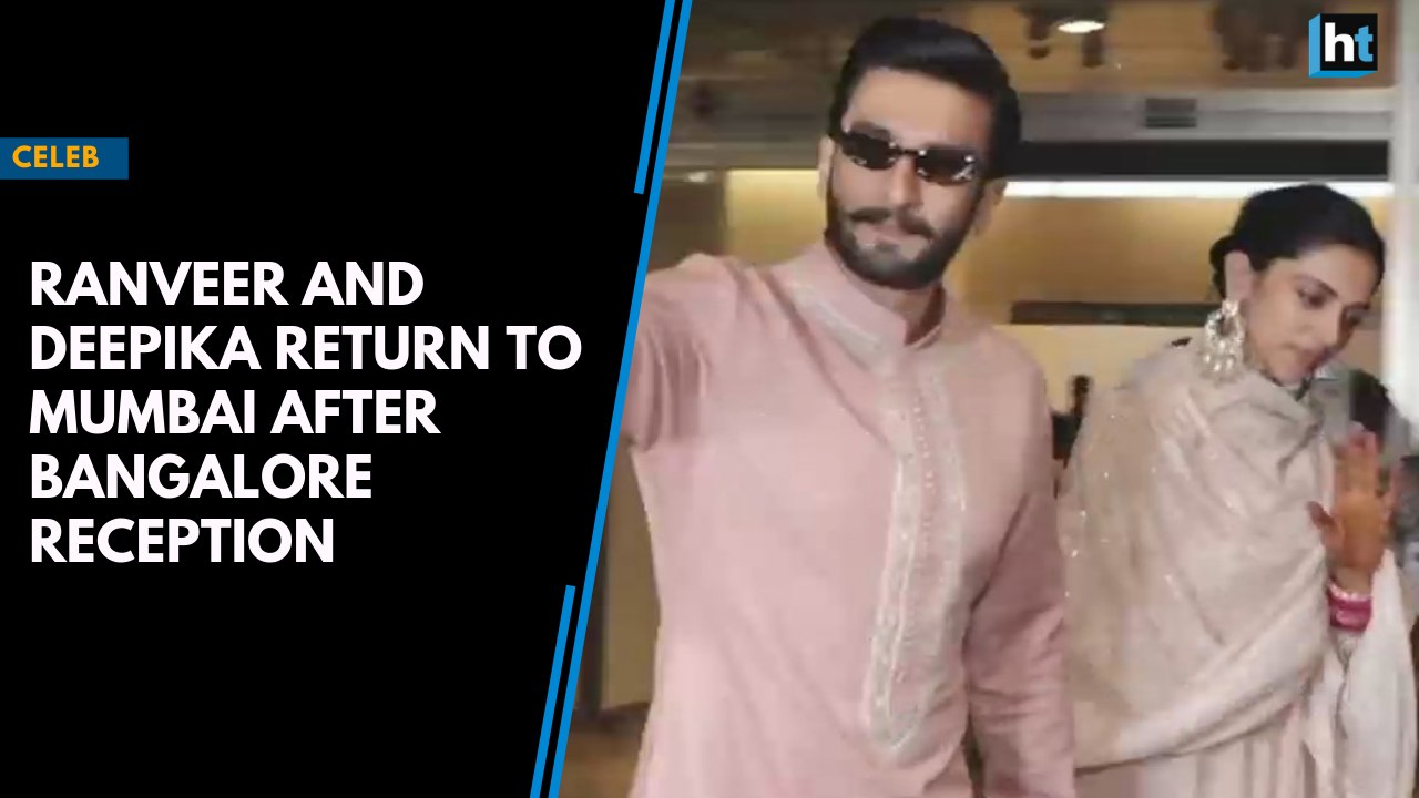 Deepika Padukone and Ranveer Singh return to Mumbai from Bengaluru