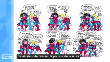 L'invité de la rédaction - 22/11/2018 - Fred Lassagne aka Terreur Graphique, auteur de BD de presse