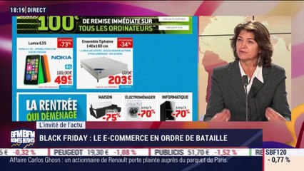 Black friday: "On s'attend à battre tous les records et c'est plutôt bien parti", Nathalie Mesny - 22/11