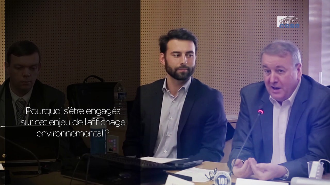 Itw de Alain Pautrot (groupe SEB) - Affichage environnemental - cese